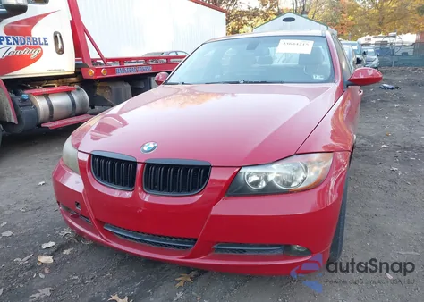 2008 BMW 328I из США, поврежденный, VIN WBAVA375X8NL51953